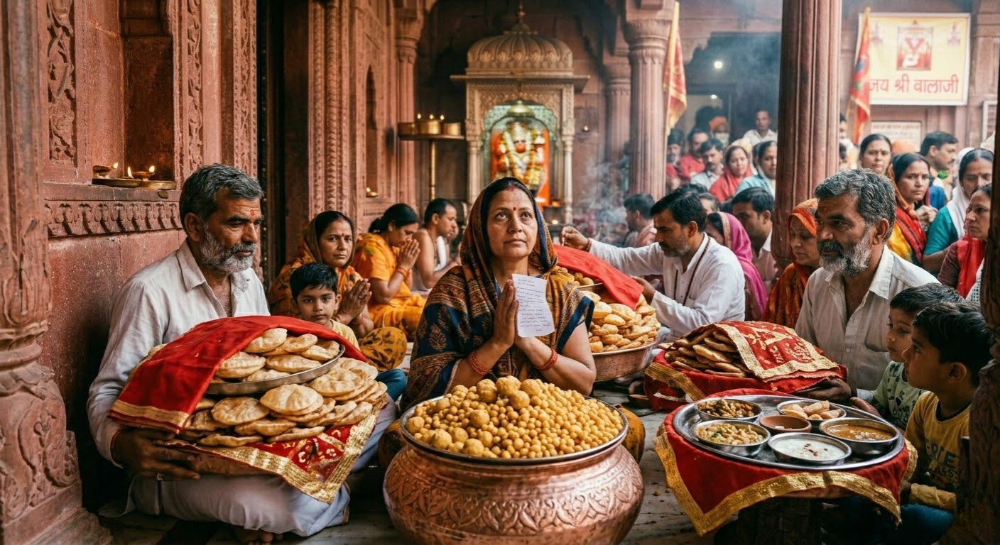 The Real Devotion Behind Mehandipur Balaji Sawamani Ritual - Mehandipur Balaji