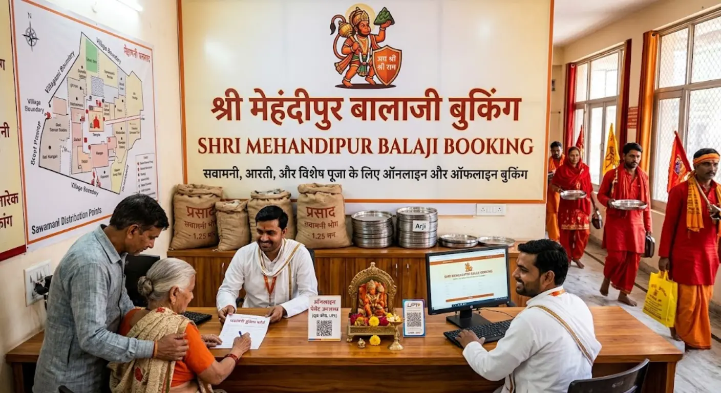 Mehandipur Balaji Sawamani Online Bookings